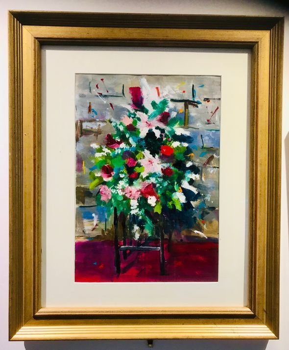 Michael Rogers - Flower Arrangement in a Church. Contemporary style.